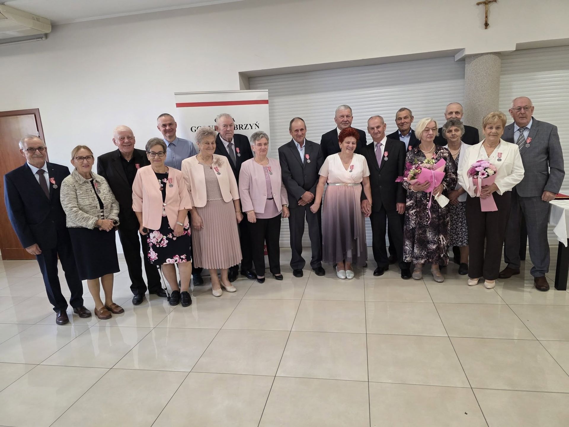 Medale otrzymało osiem par z gminy Golub-Dobrzyń