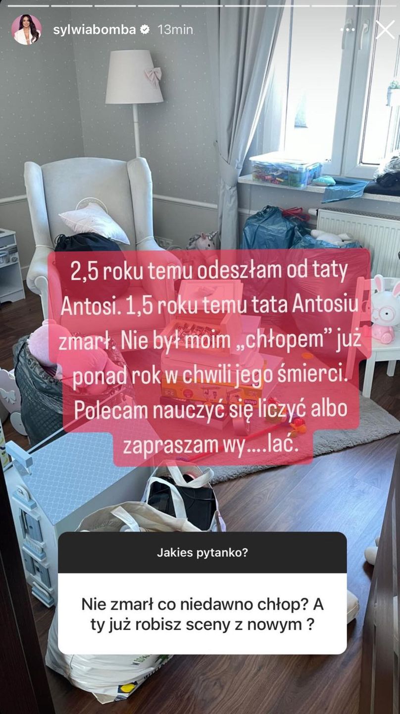 Sylwia Bomba odpowiada internautce