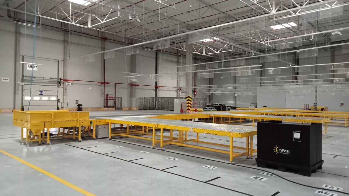Nowe (i drugie) centrum logistyczne InPostu w Łodzi