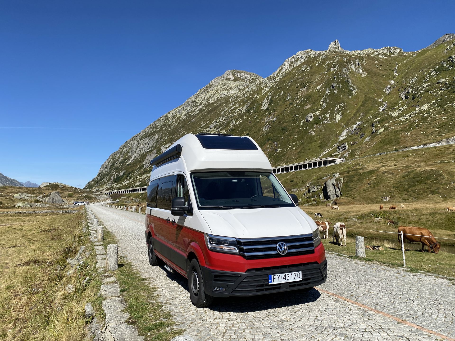 Podróż kamperem po Szwajcarii – Gotthardpass