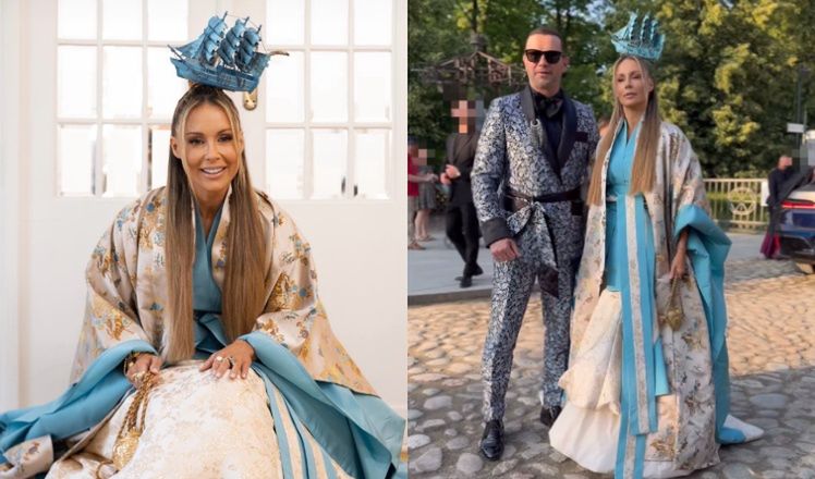 Małgorzata Rozenek i Radosław Majdan na balu charytatywnym 