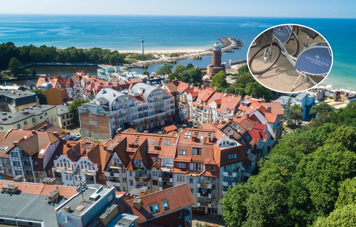 W Kołobrzegu sprzedają rowery za złotówkę