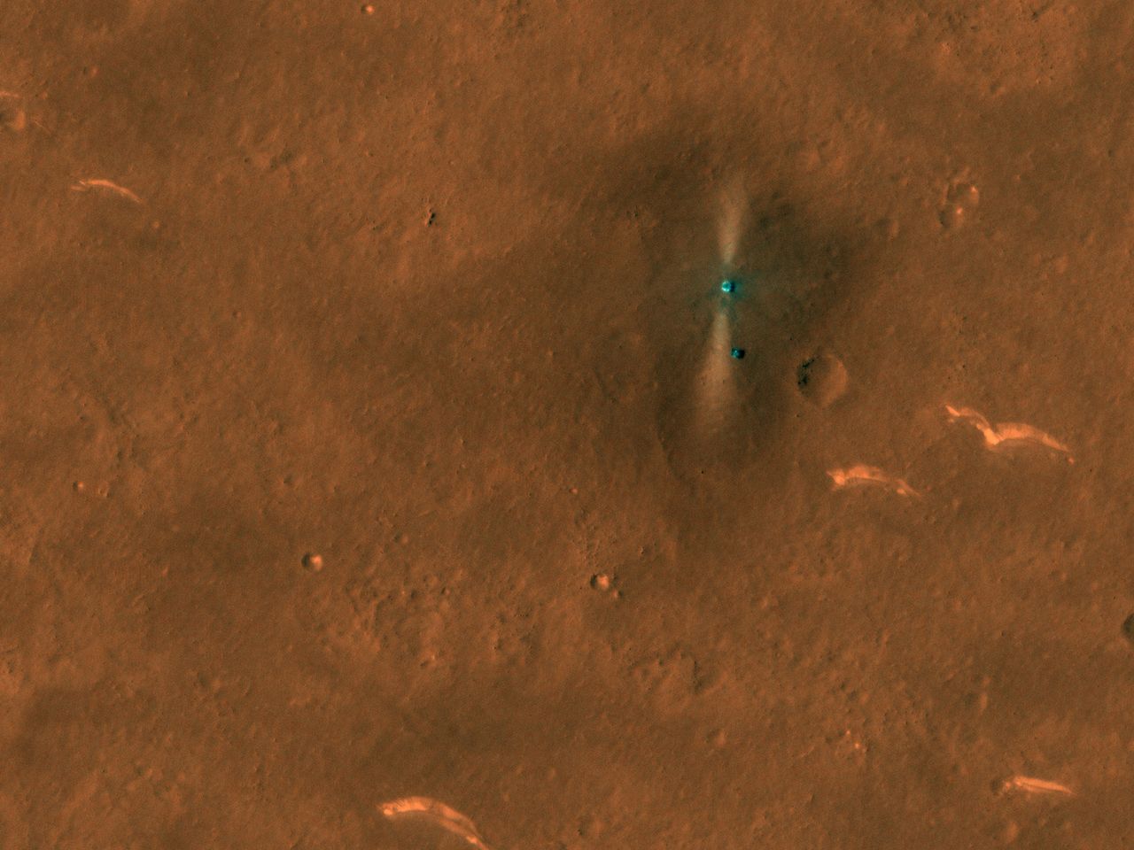 Mars. NASA wykonała zdjęcia chińskiego łazika Zhurong