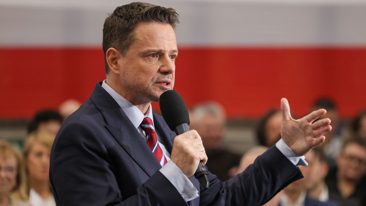 Rafa� Trzaskowski
B�onie, 25.02.2025. Wybory Prezydenta RP 2025 - kampania. Kandydat KO w wyborach prezydenckich, prezydent Warszawy Rafa� Trzaskowski podczas otwartego spotkania z wyborcami w Centrum Sportu i Rekreacji w B�oniu, 25 bm. (amb) PAP/Pawe� Supernak
Pawe� Supernak
kampania, polityk polityka, prezydencka, prezydenckie, spotkanie otwarte, wyborcy, wyborcza, wybory, kandydat, KO, Koalicja Obywatelska, Platforma Obywatelska, PO, PO-KO, polityka, przedwyborcze, samorz�dowa, samorz�dowiec, wiceprzewodnicz�cy PO, w�adza lokalna, wyborcze