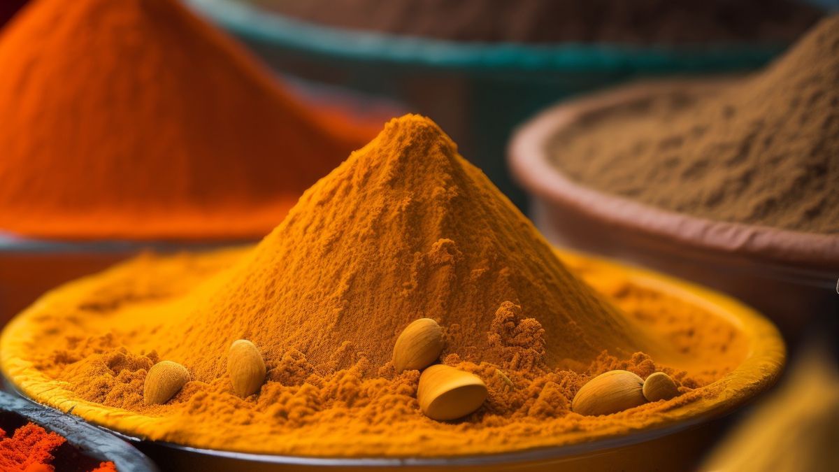 Jedne z najzdrowszych przypraw - kurkuma, pieprz i imbir