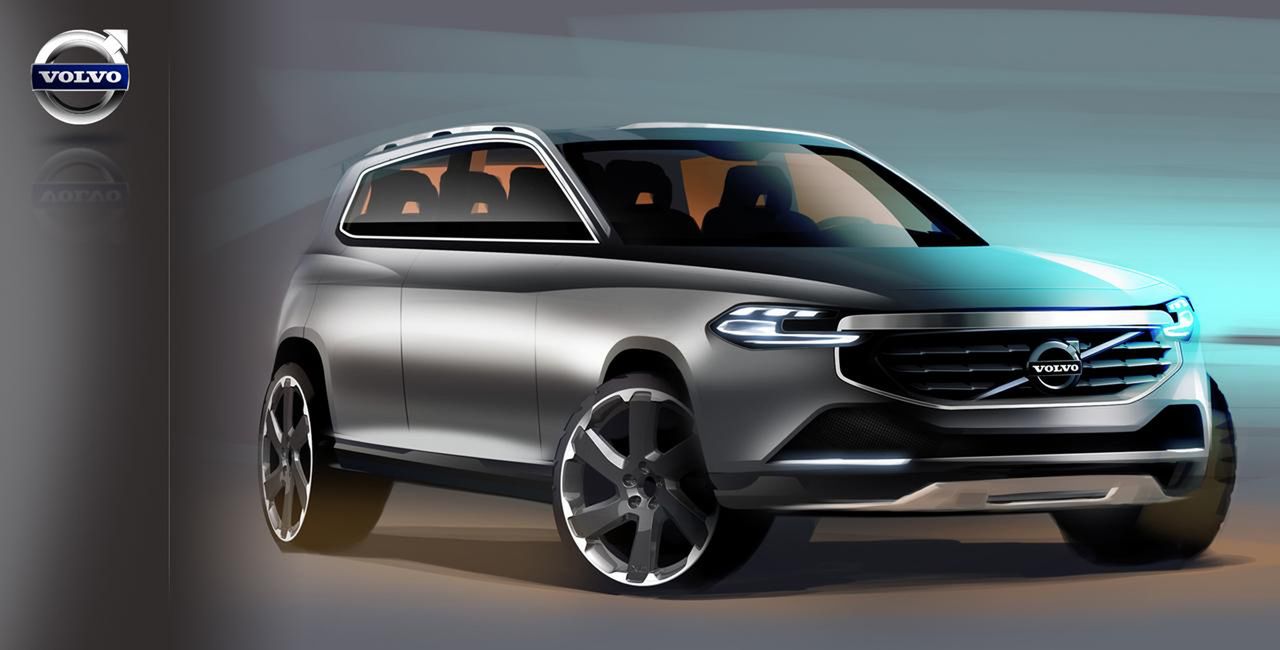 2015 Volvo XC90 - pierwsze szkice