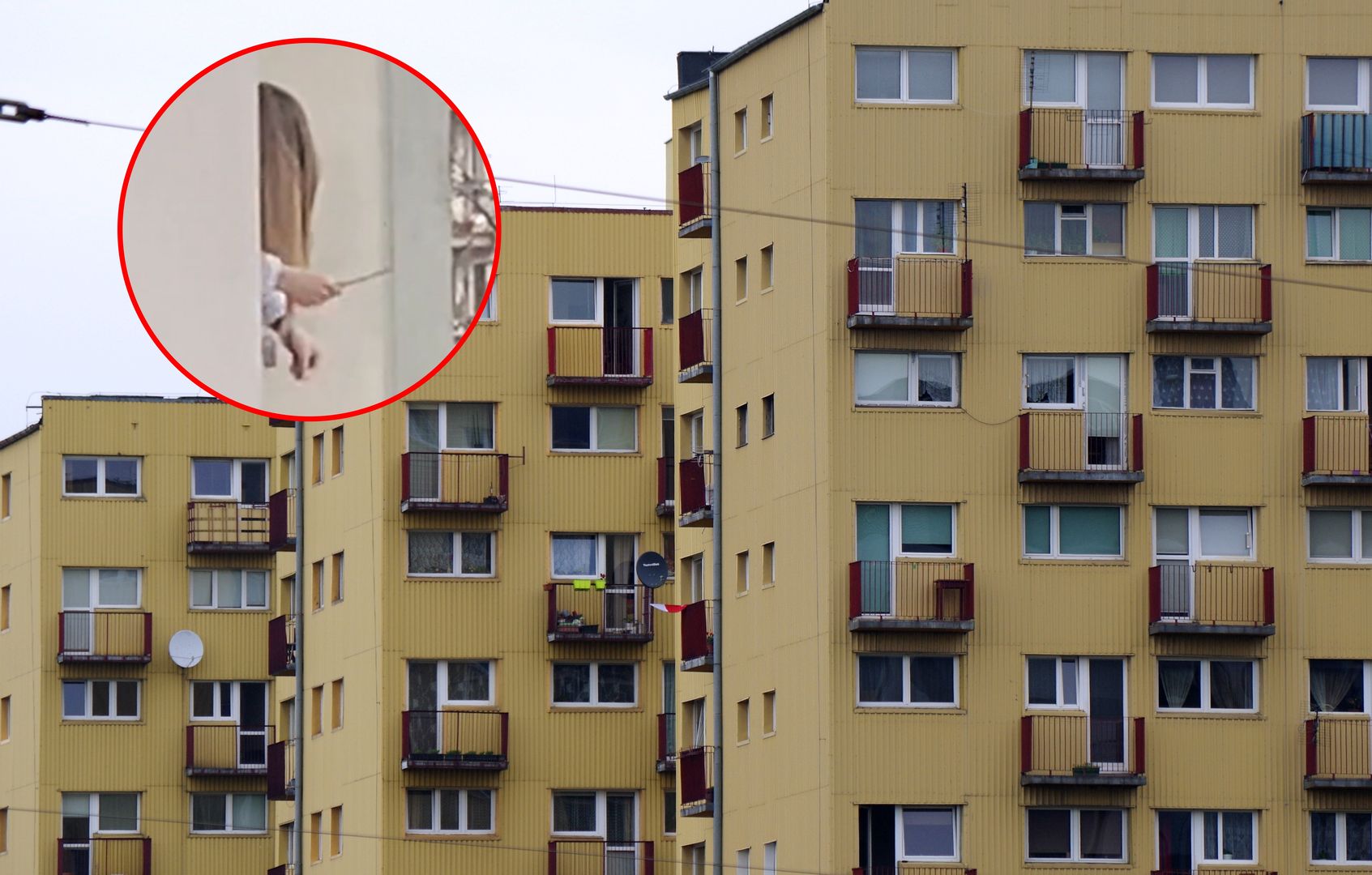 Nagrał sąsiadkę. W internecie zawrzało
