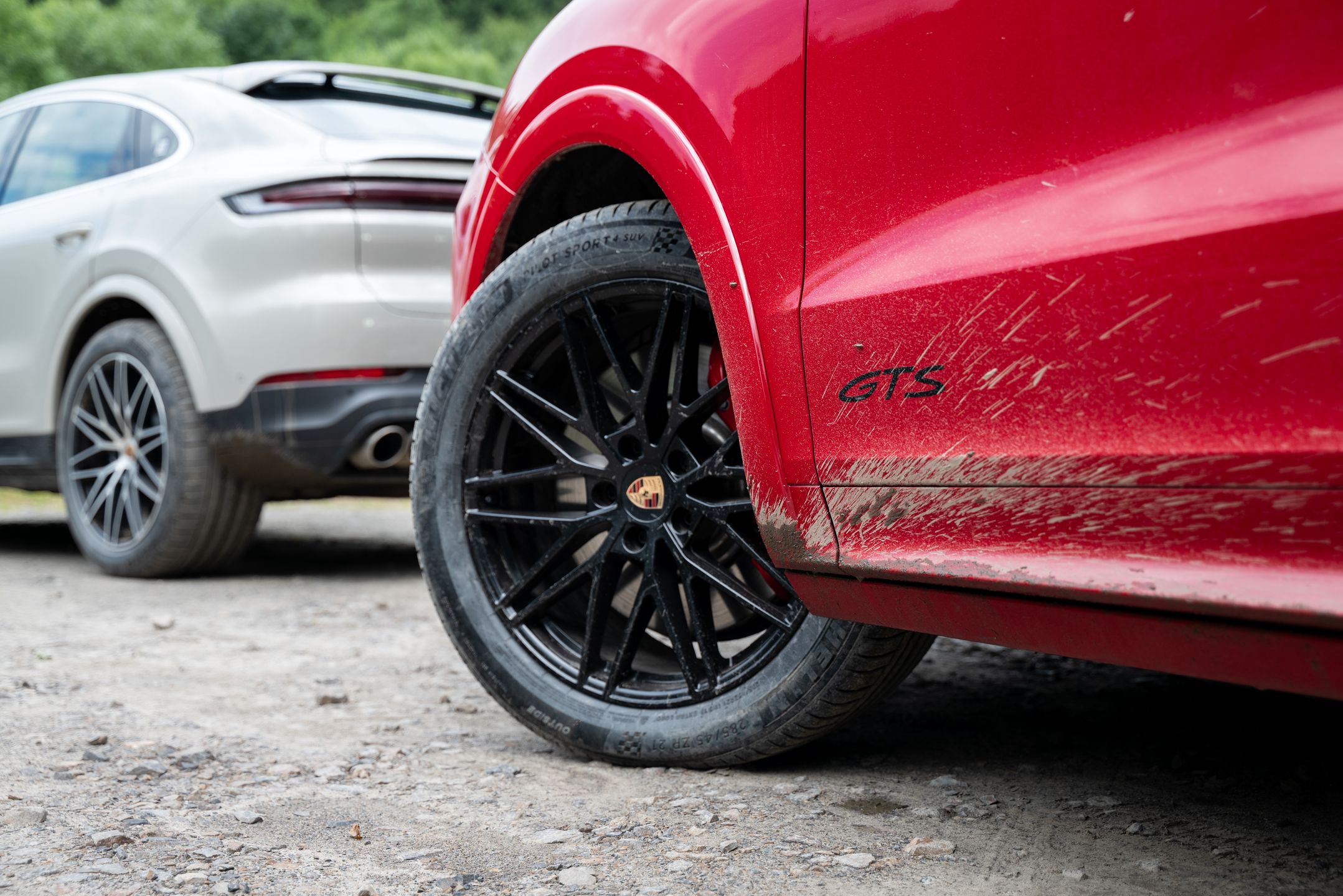 Porsche Cayenne w Bieszczady
