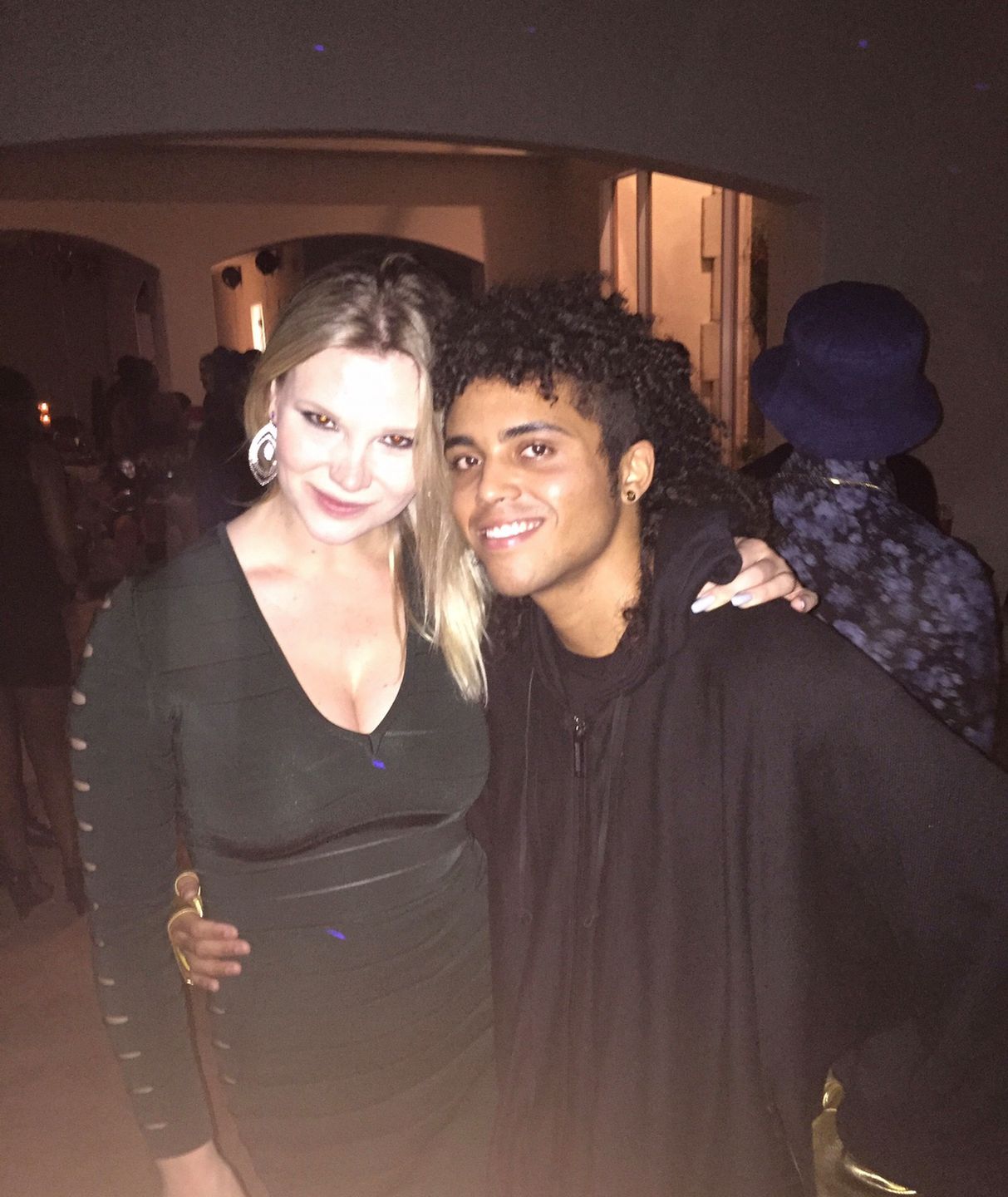 Donte Jackson (Randy’s Jackson Son) & siostry Oliferuk w Los Angeles