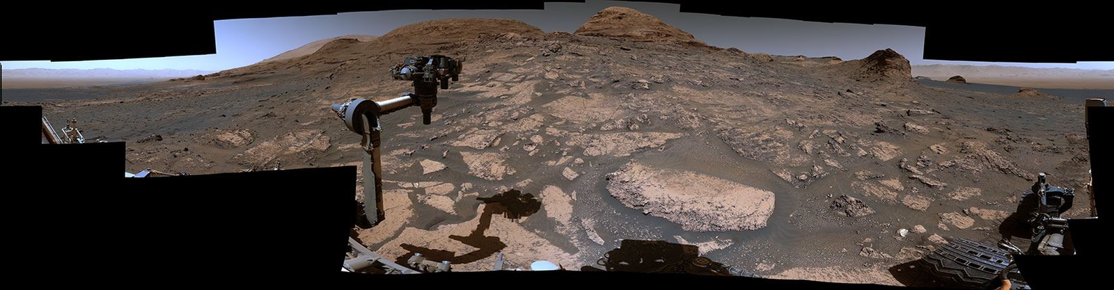 Urlop w marsjańskich górach. Curiosity pokazało przepiękną panoramę Czerwonej Planety 2