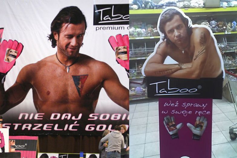 Radek Majdan w reklamie prezerwatyw