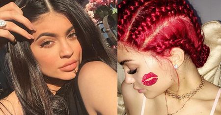 Kylie Jenner przefarbowała się na… CZERWONO! (FOTO)