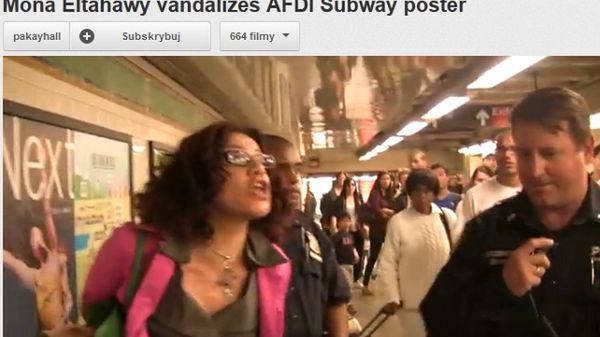 Kadr z nagrania zamieszczonego w serwisie YouTube