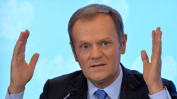 Donald Tusk na konferencji 10 stycznia