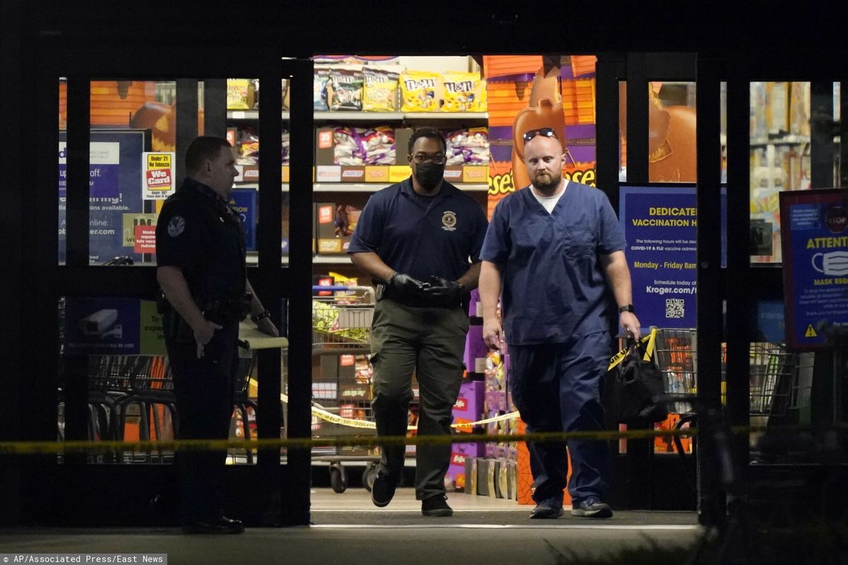 Otworzył ogień w sklepie spożywczym w Tennessee (AP Photo/Mark Humphrey)
AP