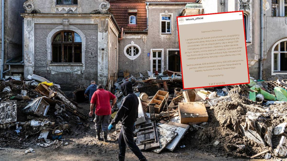 Tatuum i Mołek przepraszają za akcję dla powodzian