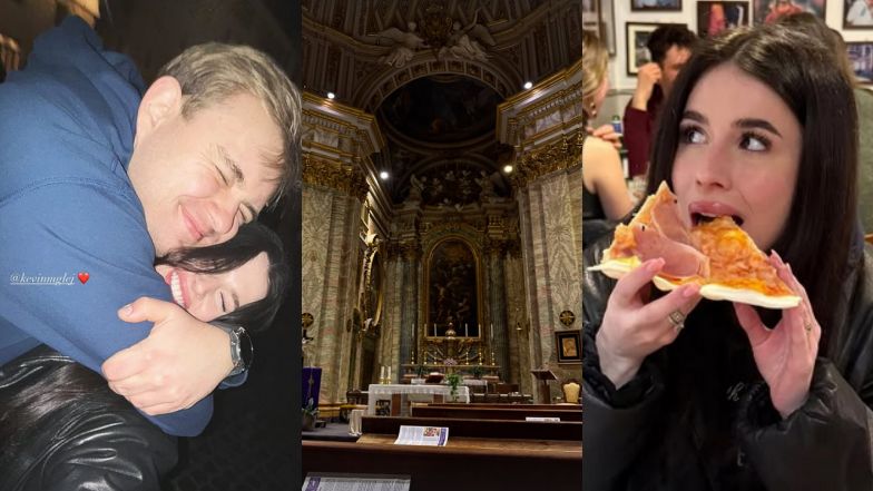 Roksana Węgiel i Kevin Mglej relacjonują wypad do Rzymu