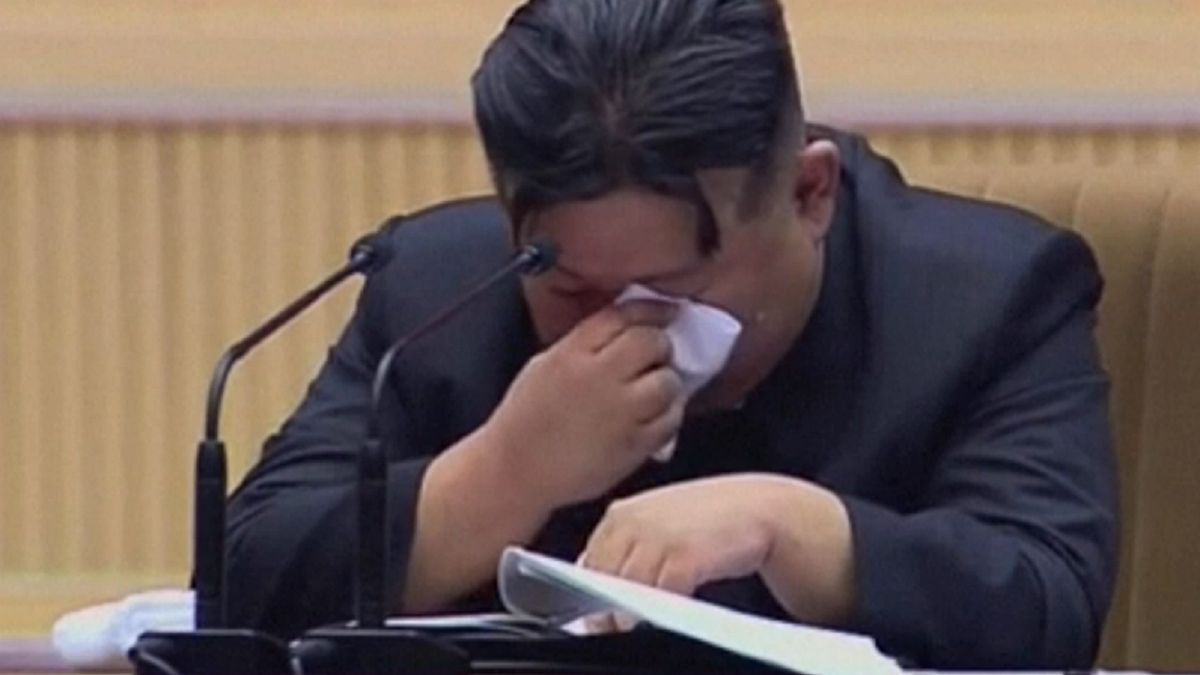Kim Dzong Un rozpłakał się na konresie.