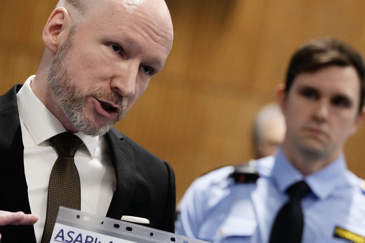 Anders Breivik  ubiega się o przedterminowe zwolnienie