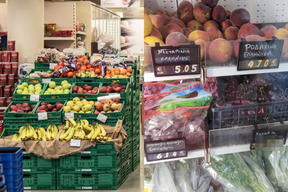 Zobaczyła cenę czereśni w greckim sklepie. Polka stanęła jak wryta