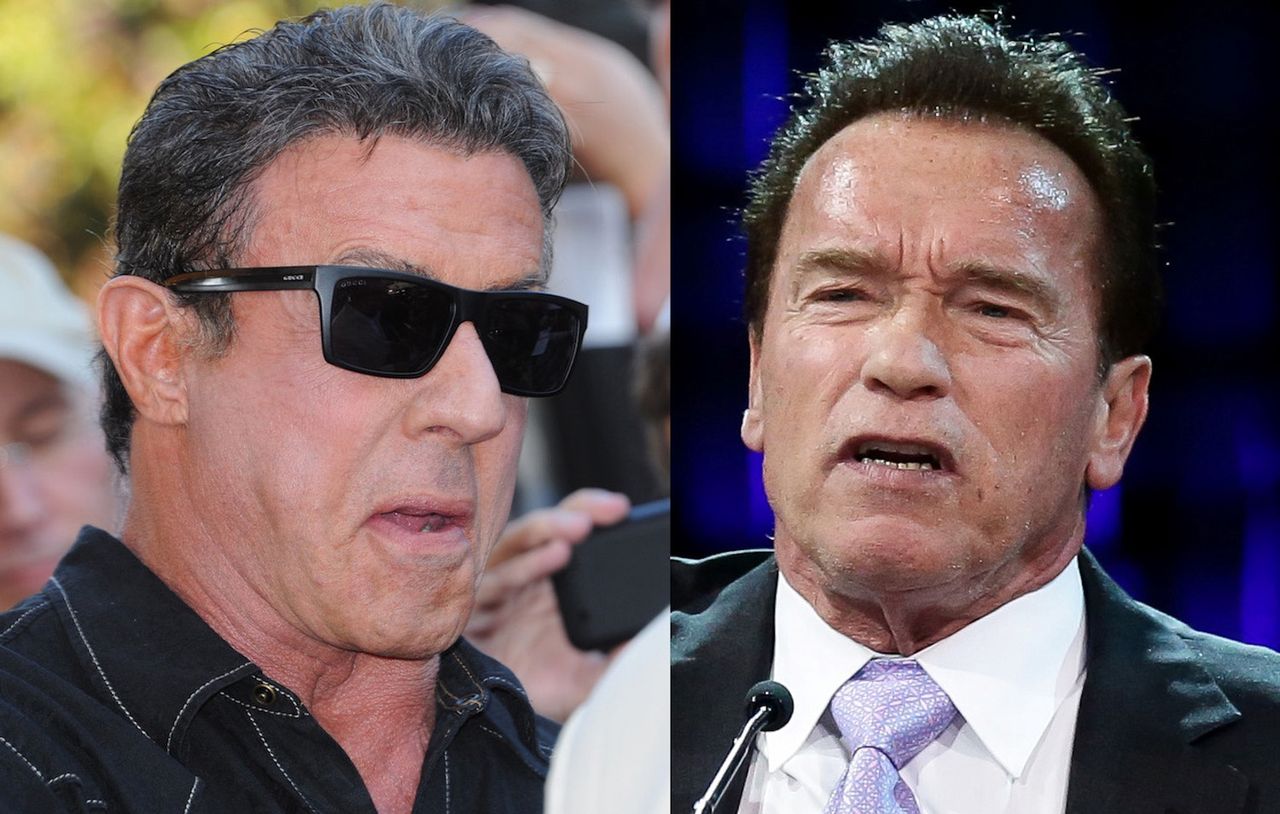 Historia przyjaźni Schwarzenegger'a i Stallone'a