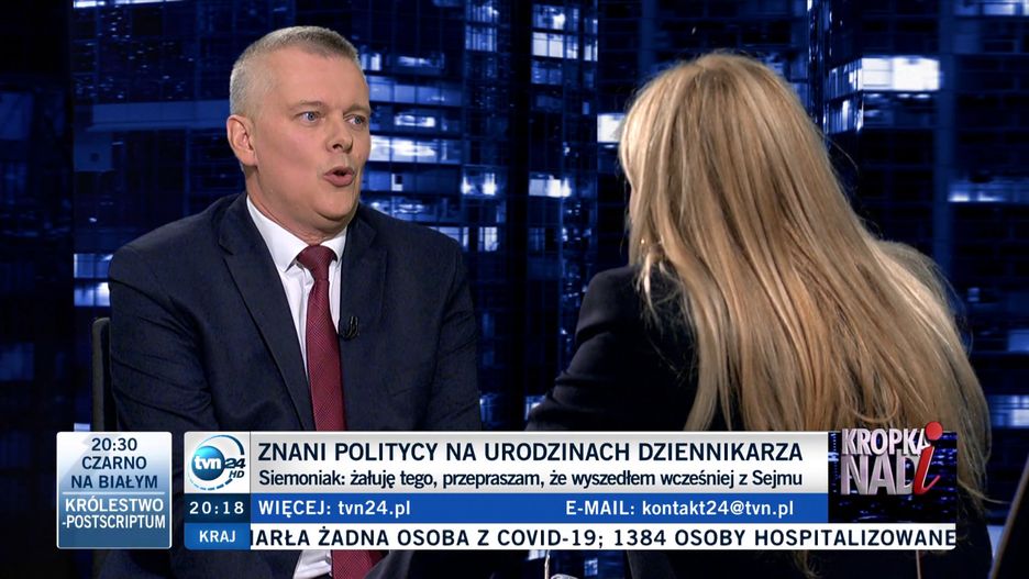 Tomasz Siemoniak nie spodziewał się takiego prezentu
