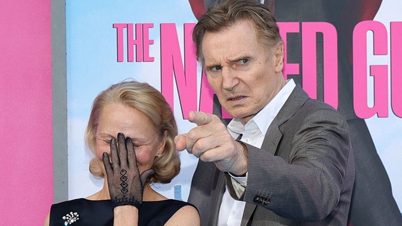 Pamela Anderson i Liam Neeson 