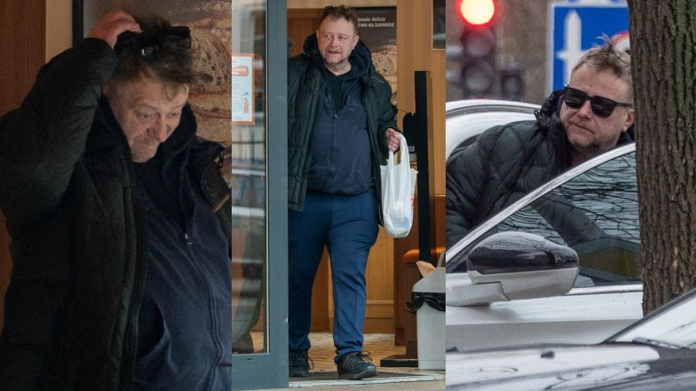 Dawno niewidziany Olaf Lubaszenko "przyłapany" na mieście 