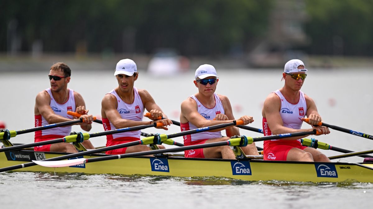 MŚ w wioślarstwie - brązowy medal czwórki podwójnej 