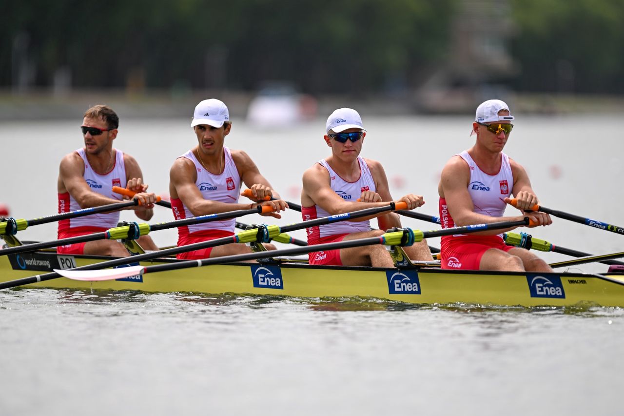 Sukces polskiej czwórki podwójnej w Szanghaju. Zdobyli brąz