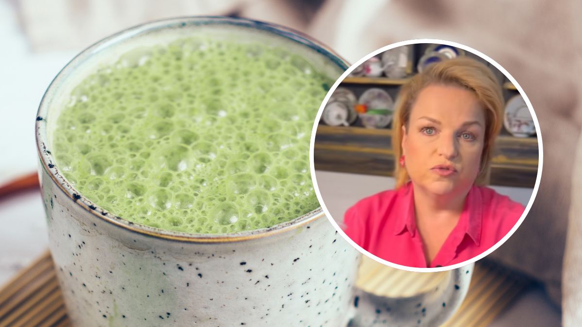 Katarzyna Bosacka porównuje kawę i matchę