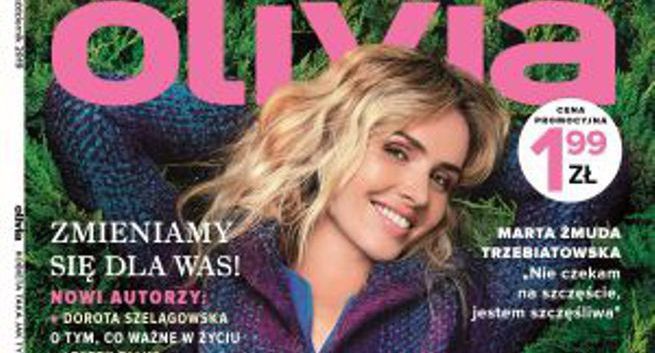 „Olivia” z nowymi działami, layoutem i logo. Dorota Szelągowska i Leszek Talko felietonistami