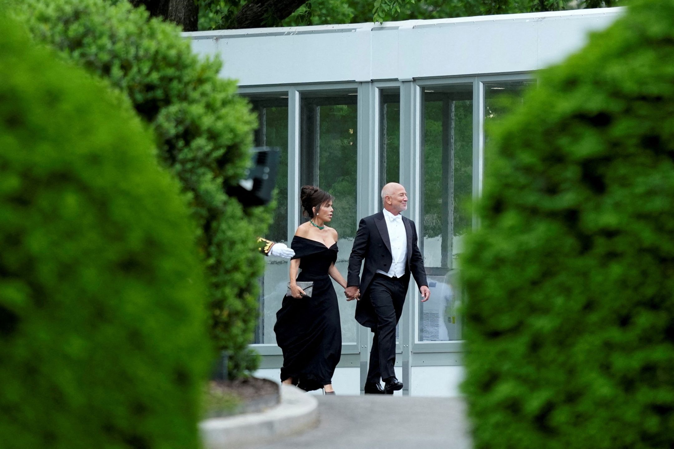 Lauren Sanchez i Jeff Bezos, kwiecień 2026