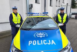 Eskortowali poparzonego 2-latka. Policjanci nie wahali się ani chwili