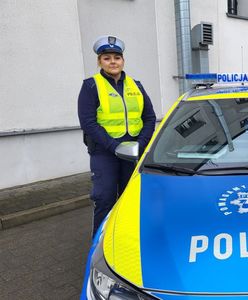 Eskortowali poparzonego 2-latka. Policjanci nie wahali się ani chwili