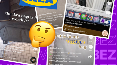 IKEA i ich torba DRÖMSÄCK to odpowiedź na wszelkie problemy. Tak twierdzi TikTok