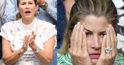 Żona Rogera Federera w różnych stylizacjach dopinguje męża na Wimbledonie (FOTO)