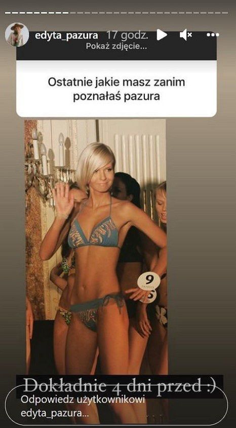 Edyta Pazura pokazała fotkę sprzed lat.