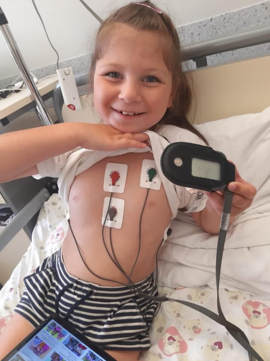 Stymulatora nerwu przepony umożliwi Darii normalne funkcjonowanie