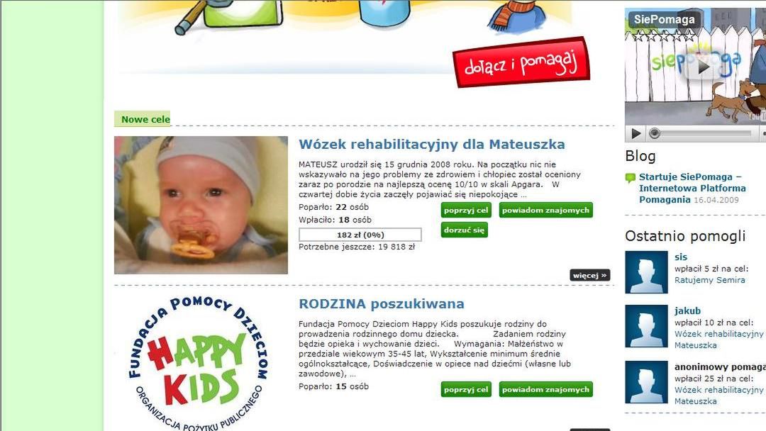 Wspomóżmy potrzebujących z Siepomaga.pl 1