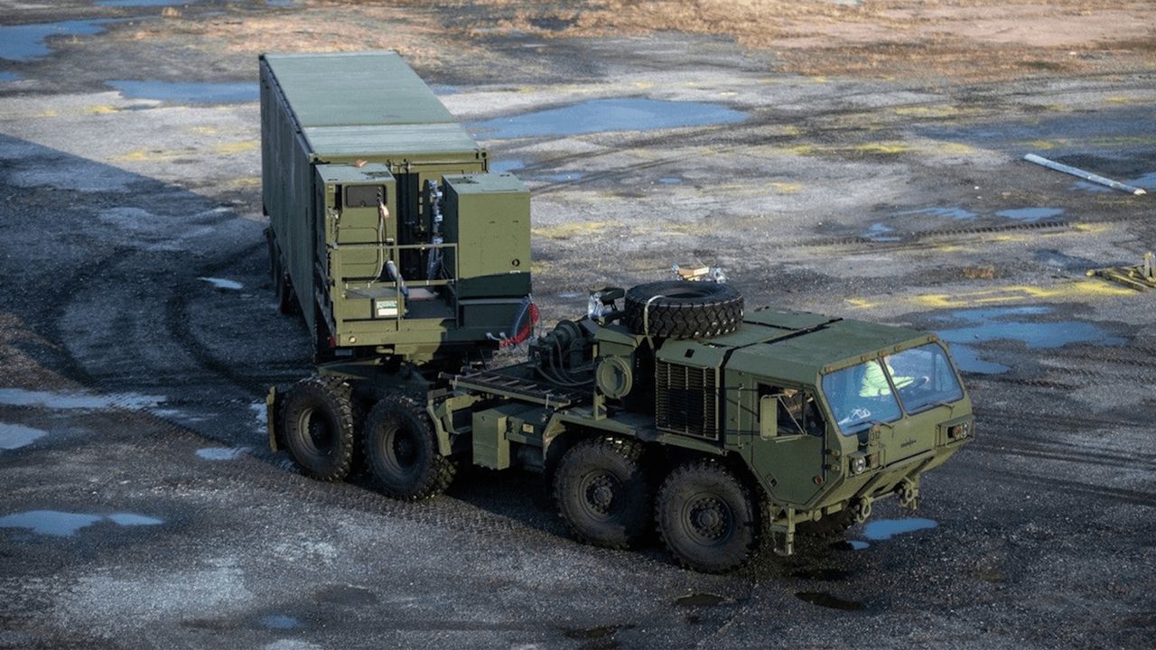 The components of the Typhon battery are housed in 40-foot containers.