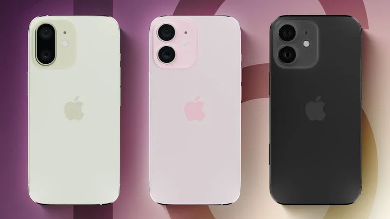 iPhone 16: wizualizacja prototypów