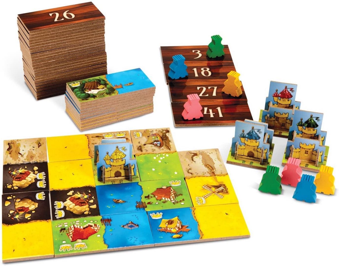 Najlepsze gry na wakacje - Kingdomino