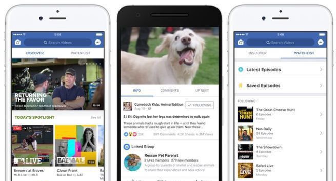 Facebook Watch dostępny globalnie