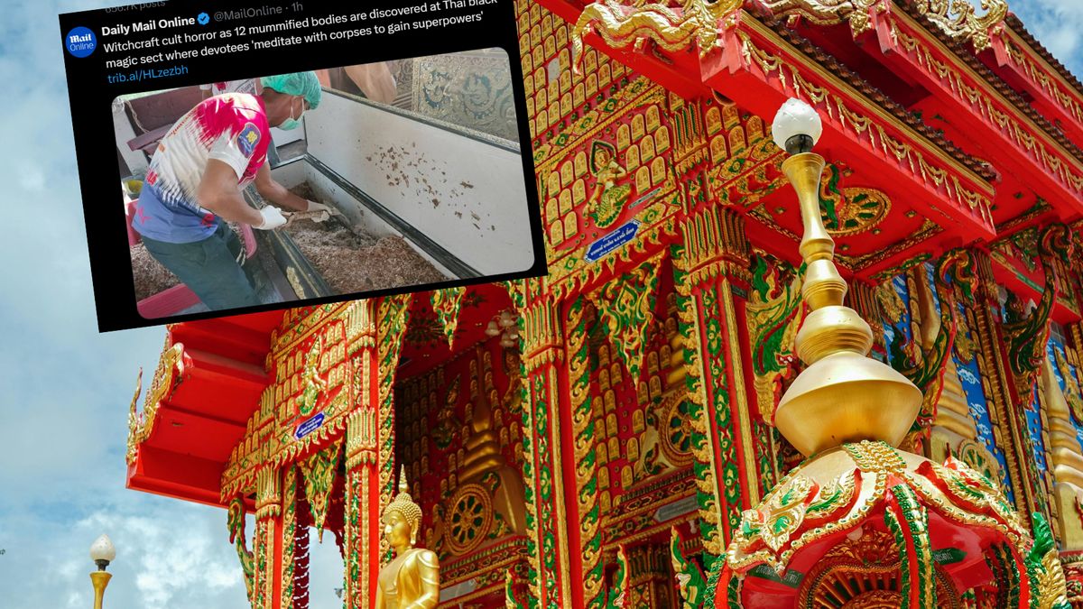 Tajska sekta modliła się wśród zwłok