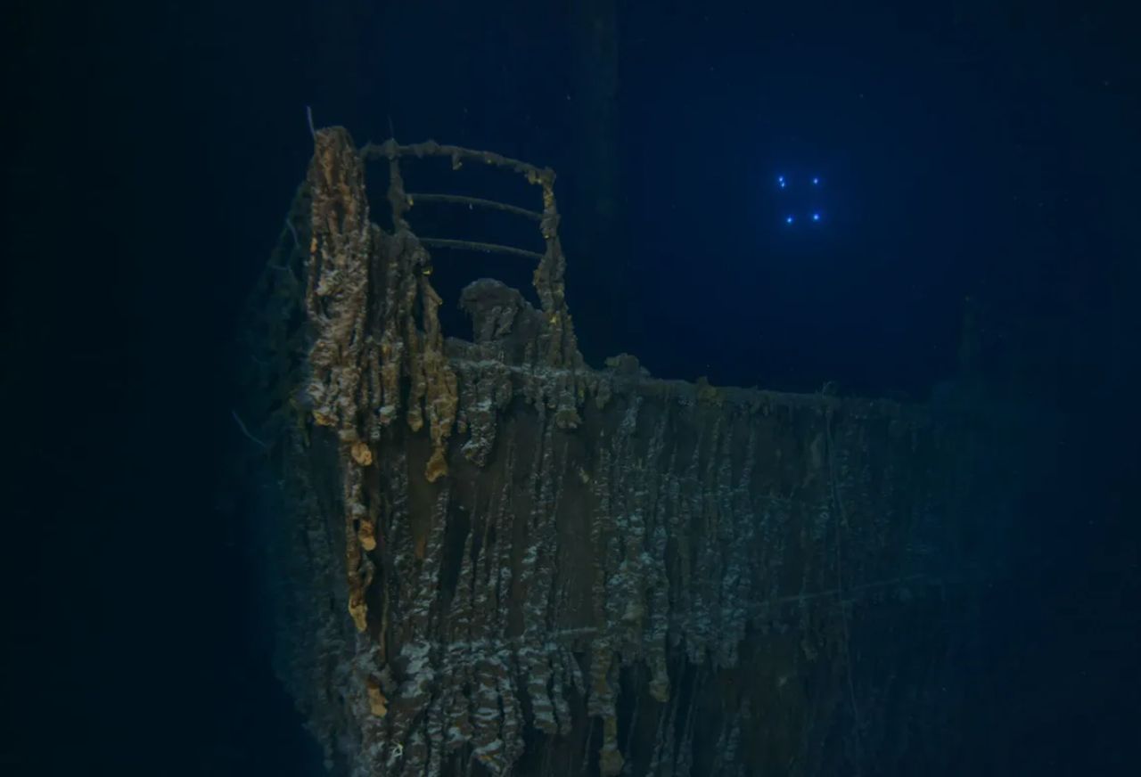 The wreck of Titanic - photo from 2024