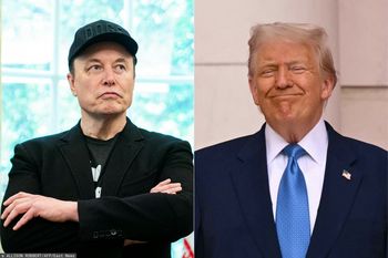 Trump o kulisach odejścia Muska. "Oszalał"