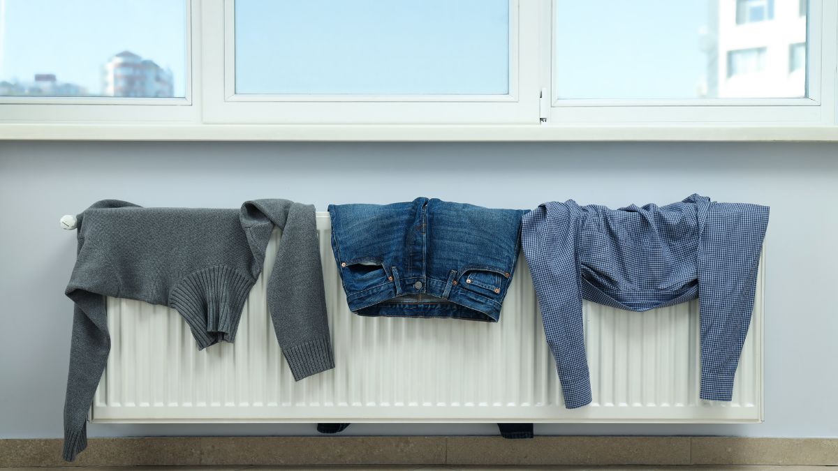 Suszenie prania na grzejniku nie jest najlepszym rozwiązaniem