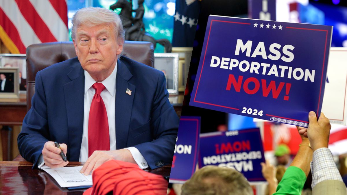 Administracja Donalda Trumpa realizuje plan masowych deportacji 