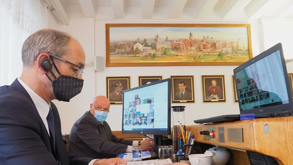 Na zdjęciu Jarosław Pakuła, przewodniczący Rady Miasta Lublin